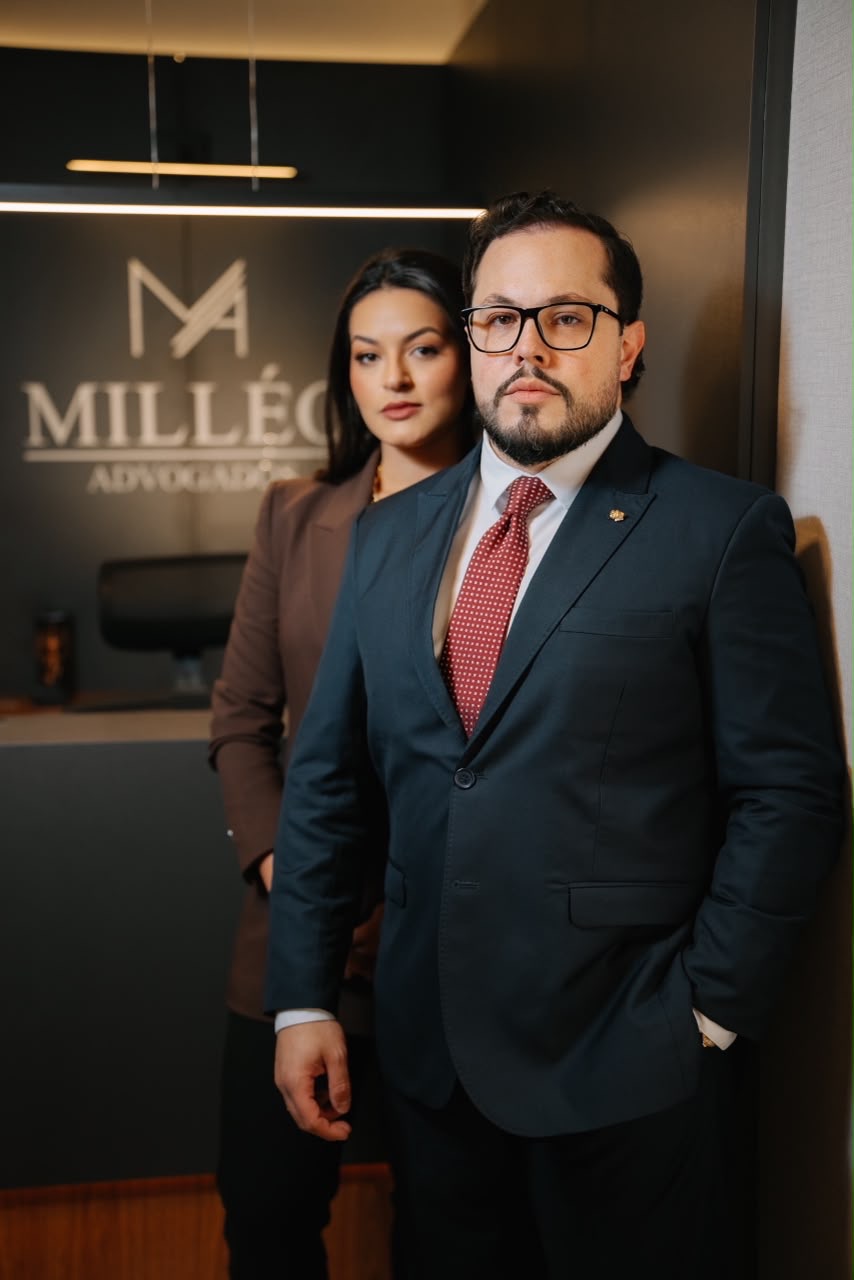 Sócios do escritório Milléo Advogados